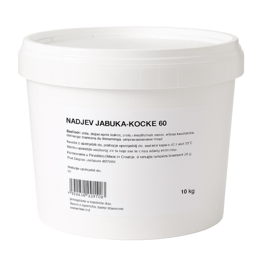 Nadjev jabuka – kocke 60%